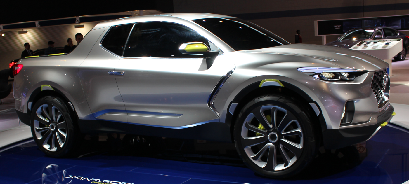Hyundai Santa Cruz Concept at 2015 Chicago Auto Show